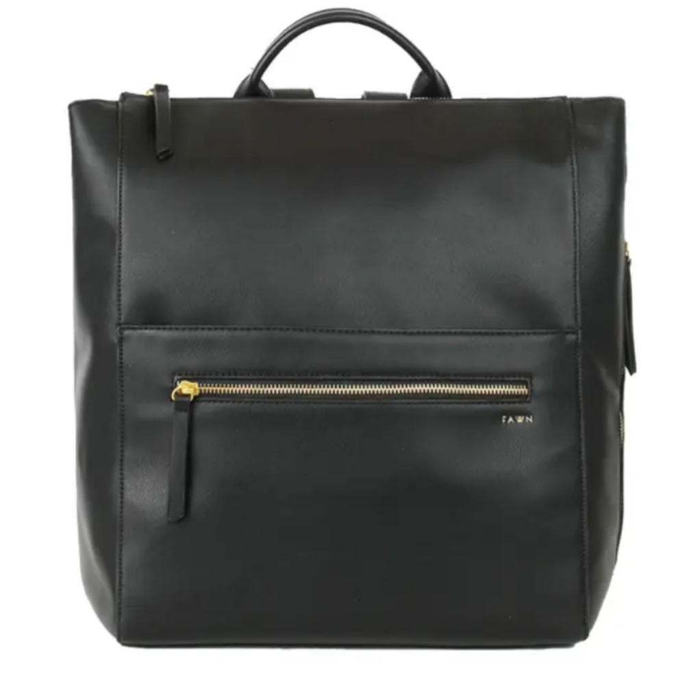 Fawn Design - The Square Diaper Bag, Black